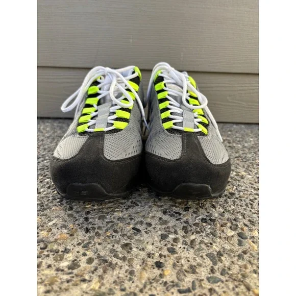 Nike Air Max 95 EM Volt Cool Grey Black Green White Mens Size 11 554971-031 - Picture 5 of 10